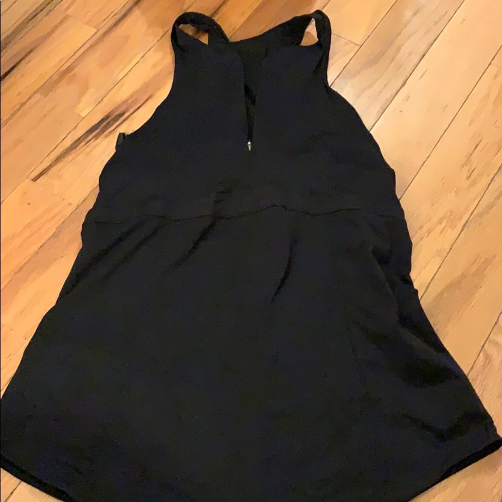 Zip up neck lululemon tank